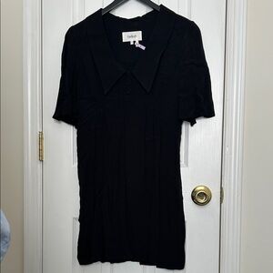 ba&sh Black Button Down Shirt